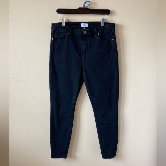 Pistola Black Mid-Rise 10" Skinny Jeans Size 32 - Picture 2 of 11